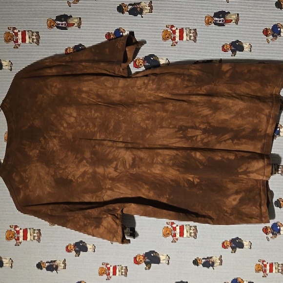 The Mountain Tiger Forrest Nature T Shirt Brown Tie Dye 2xl - Picture 8 of 10